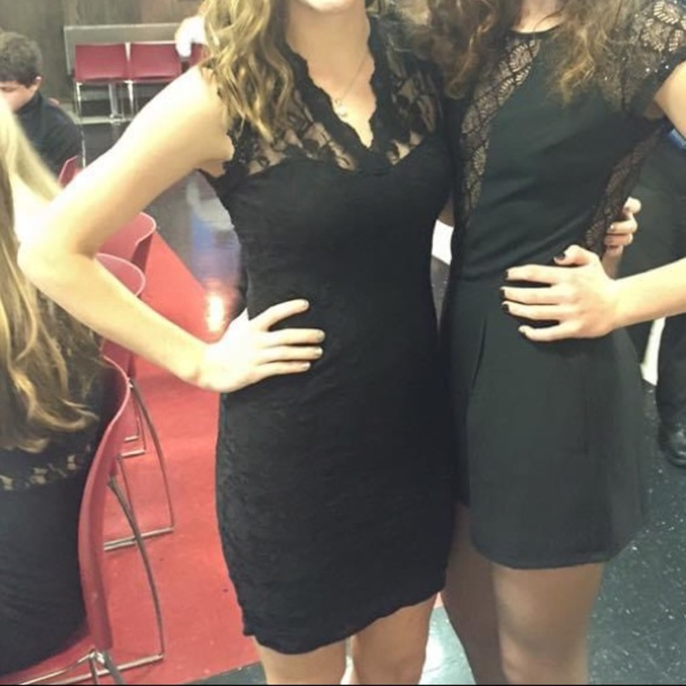 Black Lace Dress